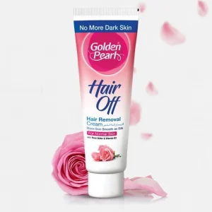 Golden Pearl Hair Off - Hair Removal Cream - Rose