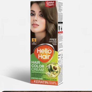Golden Pearl Hello Hair - Hair Color Light Brown 5