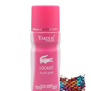 Yardlie Professional LOCASIT TOUCH PINK Body Spray .