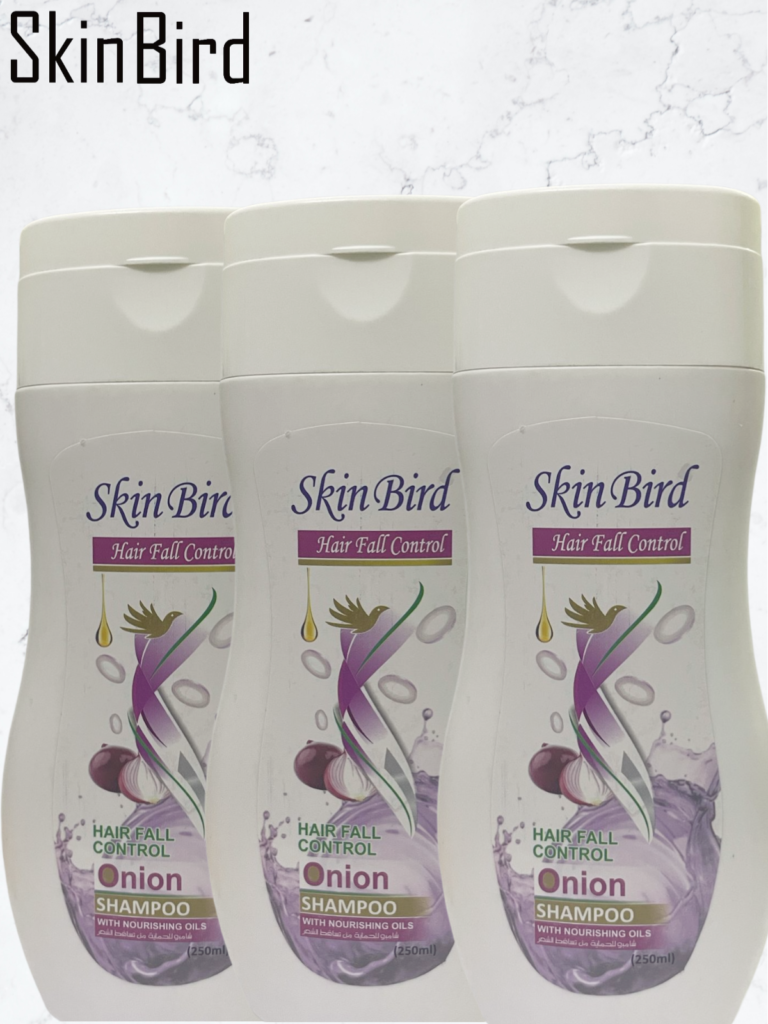 Skin Bird Onion Hair Fall Control Shampoo 3x