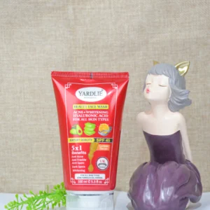 Yardlie Professional Beauty Face Wash + Sunblock SPF45.